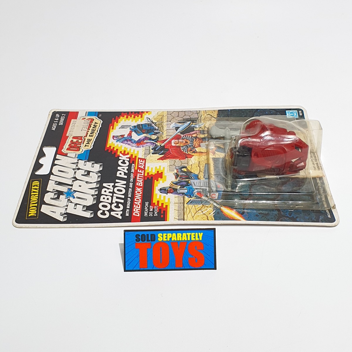 GI Joe DREADNOK BATTLE AXE Cobra Action Force Euro UK motorized