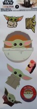 Star Wars Mandalorian: GROGU Child Baby Yoda 7 pc Wall Decals Removable Stickers