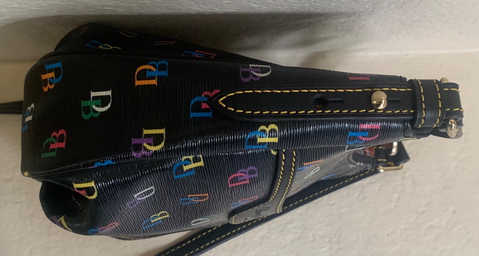 Dooney and Bourke Multicolor Interlocking D&B Min… - image 6