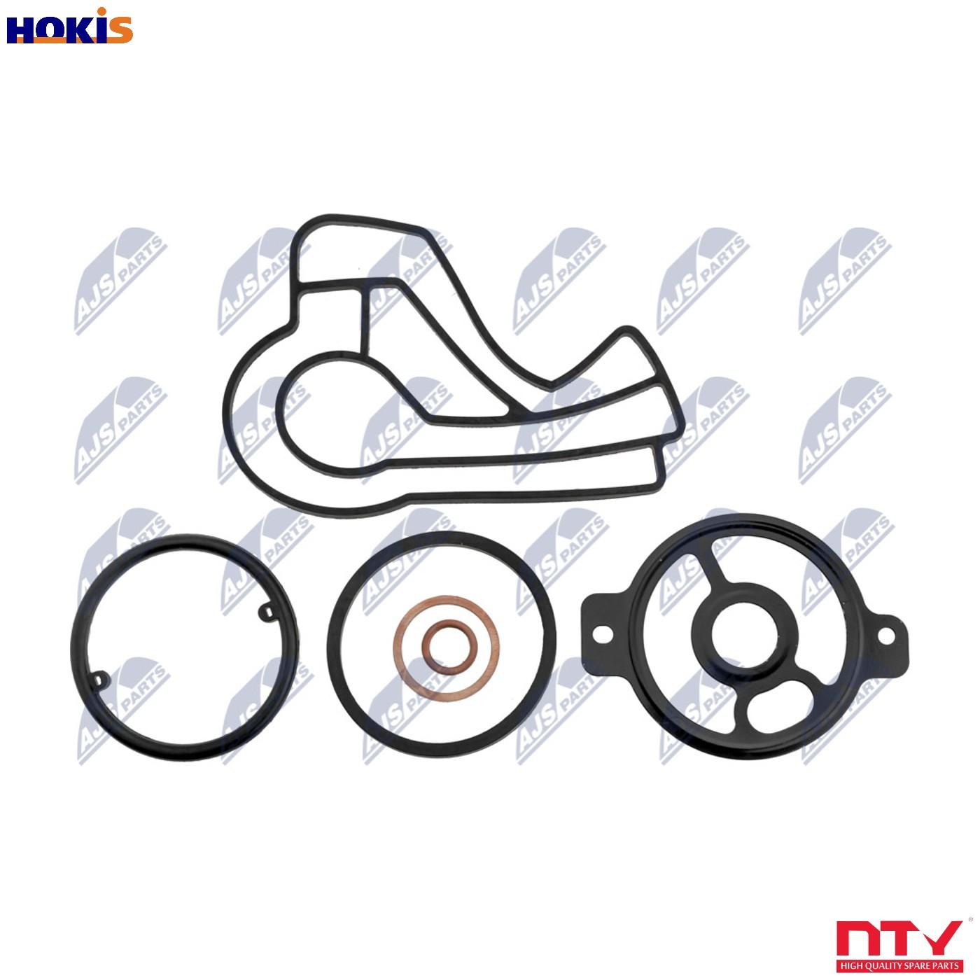 GASKET SET OIL COOLER CCL-VW-037 FORBJM/CECB/BJL/CECA/BJK/CEBB/CEBA/BJJ 2.5L