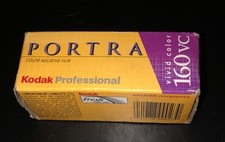 Vintage Kodak Professional Portra Color Film 160VC 35mm ISO 160 Exp8/2003 New 