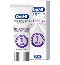 Image of Oral-B Pro 3D White Clinical Intensive Whitening Radiant White 75 ml
