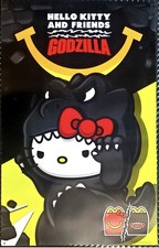 McDonalds 2026 Hello Kitty Godzilla Happy Meal Store Display Poster 35x55"