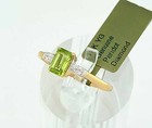 GENUINE 0.68 Cts PERIDOT & DIAMOND RING 10K GOLD - Free certificate Appraisal — photo 4