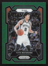 2023-24 Panini Prizm Yuta Watanabe Prizms Green #285 Card