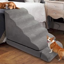 Dog Stairs/Steps High Beds up to 30-36 inches 30 Inch Height Pet Steps Small