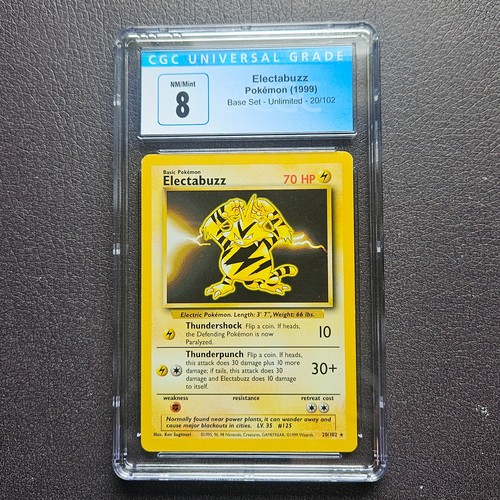 Electabuzz graded CGC 8 for sale on eBay