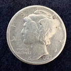 1939 Mercury Dime. silver, INV:2197, Combined shipping