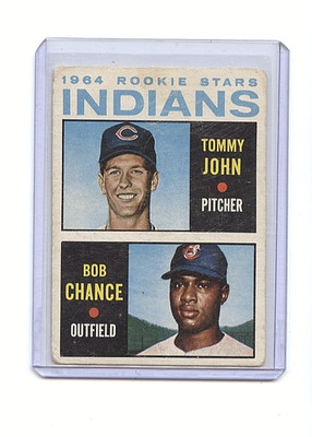 1964 Topps Tommy John Cleveland Indians #146     G/G+