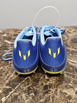 Adidas Men\'s Messi League FG Firm Ground Soccer Cleats Blue JP7447 Size 9.5 New Adidas F50 Messi League Firm Ground Cleats Soccer JP7447 Blue main image 4