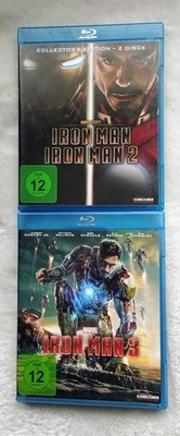 Iron Man 1-3 (Die Film Collection) [Blu-ray] 