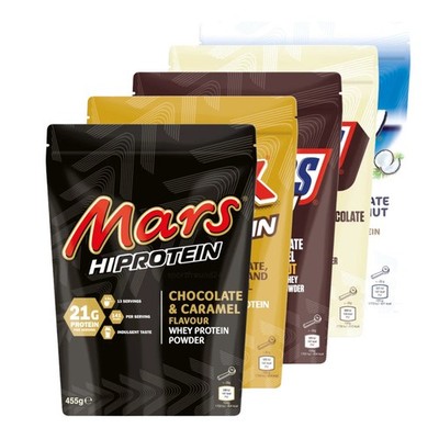 (43,85 EUR/kg) Mars Snickers Twix Bounty Protein 455g Beutel