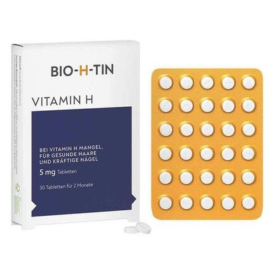BIO-H-TIN Vitamin H 5 mg Tabletten · 30 St · PZN 09900461