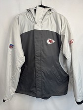 NFL Team Apparel Reebok Men  s Hooded Jacket Kansas City Chiefs, M- 5240A 06