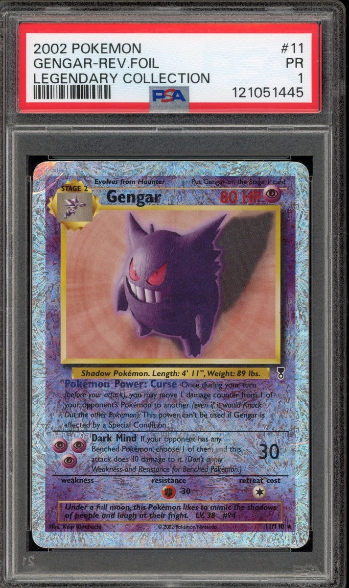 Pokémon PSA Individual Legendary Collection Trading Cards for sale