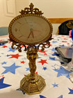 Elgin Cherub Atlas Oval Clock Vintage in good working condition — photo 1