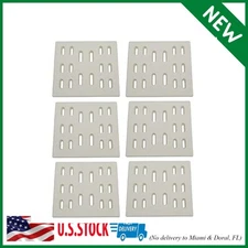 Direct Store Parts DF101 (8" x 7.25", 6pk) Replacement Ceramic Radiant Flame Tam