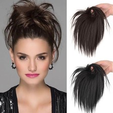 Voluminös Kurz Pferdeschwanz Haarverdichtung Zopf Haarteil Perücke Haarteil Neu