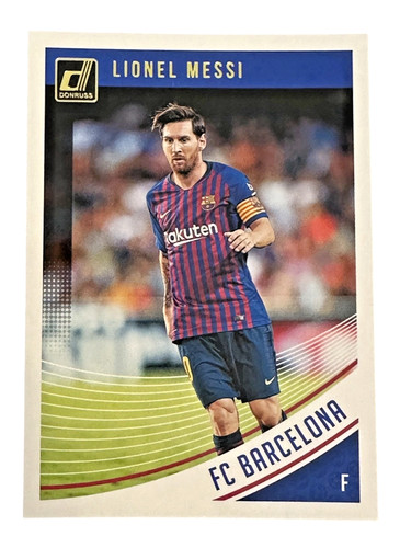 2018-19 Panini Donruss - Lionel Messi #1 FC Barcelona