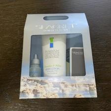 Seacret From The Dead Sea 4 Piece Nail & Body Care Kit "Cucumber & Melon" NIB