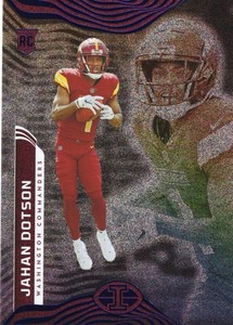 2022 Panini Illusions Football Jahan Dotson Rookie Card No. 99 Washington