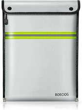 Upgraded Fireproof Document Bag, 15 in X 11 in Large Capacity Waterproof