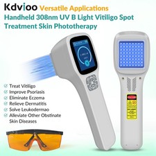 Rechargeable 308nm Phototherapy Device for On The Go Skin Management and Care