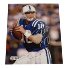 Peyton Manning Signed 8x10 Photo Beckett Certified Authentic Autograph Colts