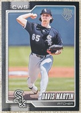 2026 Topps Series 1 - Davis Martin - Black Parallel - SN 52/75 - White Sox