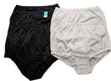 Women's Vanity Fair BRIEFS Size 9 2XL Underwear NYLON Panty 15712 6-PK   No Tags