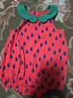 Girls Sz 12m One pc Watermelon Themed Romper — photo 1
