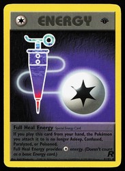 Full Heal Energy 81/82 1st Edition Team Rocket