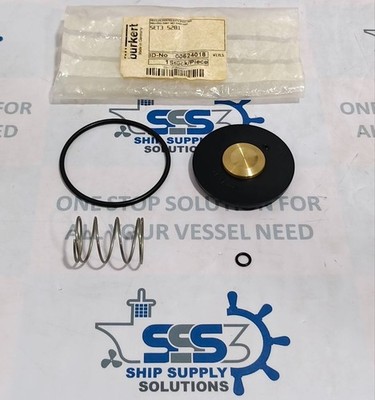Burkert SET3 5281 Solenoid Valve Repair Kit Wearing Part Set DN25 NBR 00624018