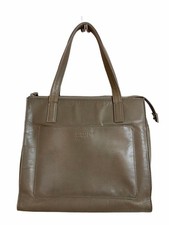 Margaret Howell Idea Leather Bag Gray Beige Used Japan