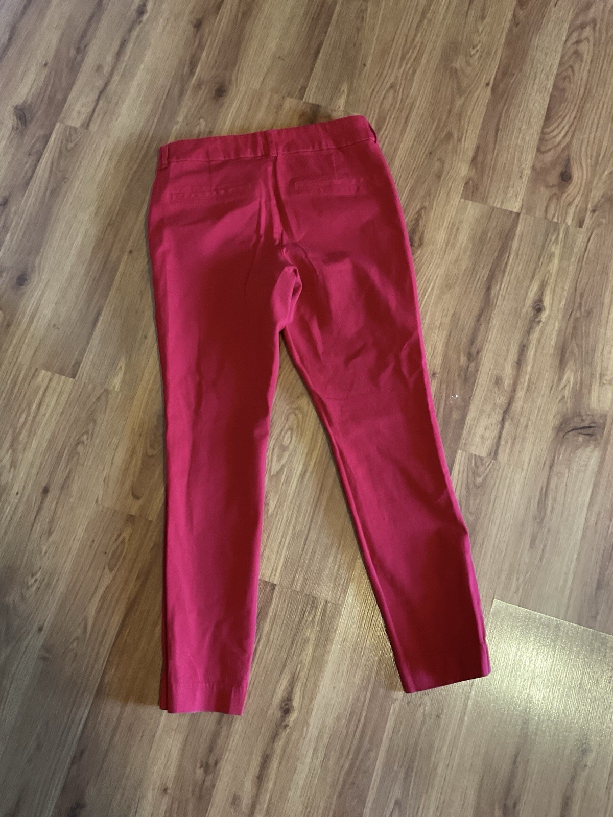 Old Navy Solid Red Pixie Ankle Pants Women’s Size… - image 2