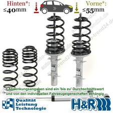 HR Cup-Kit Fahrwerk 55mm, 40mm Tieferlegung für VW New Beetle Cabriolet 1Y7 02-1