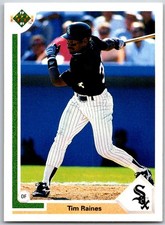⚾ 1991 Upper Deck #773 Tim Raines Chicago White Sox