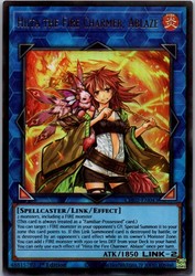Hiita the Fire Charmer, Ablaze CH02-EN043 Ultra Rare 1st Edition