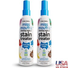 Powerful Stain Remover Spray Clothes Upholstery Carpets Safe Fast Effective 2 Pc