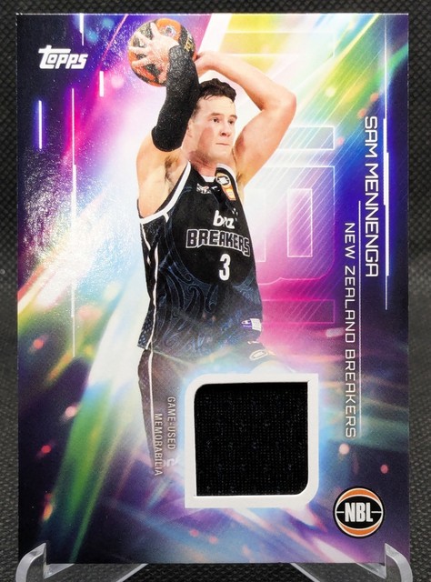 Sam Mennenga 2025 Topps NBL NR-SM NBL Relic