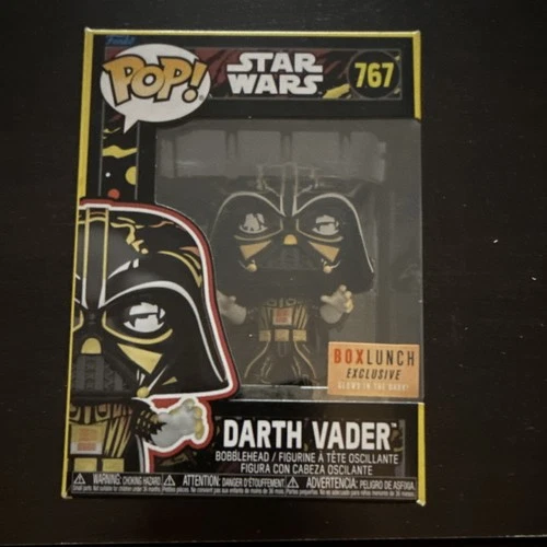 Funko Pop! Vinyl Star Wars Darth Vader Box Lunch Exclusive Glow in the Dark #767