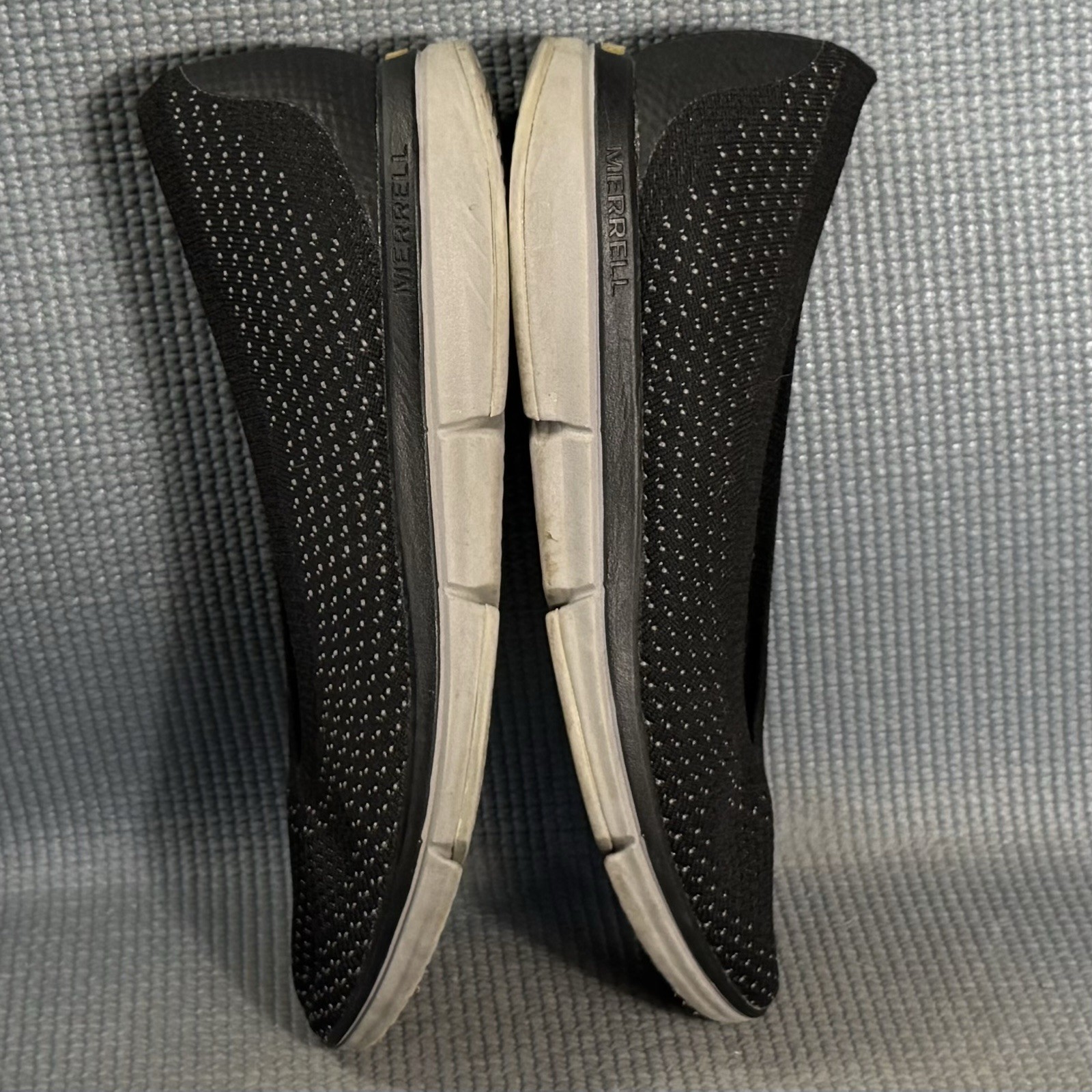 Merrell Zoe Sojourn ballerine donna nere J94552 scarpe comode casual taglia 9