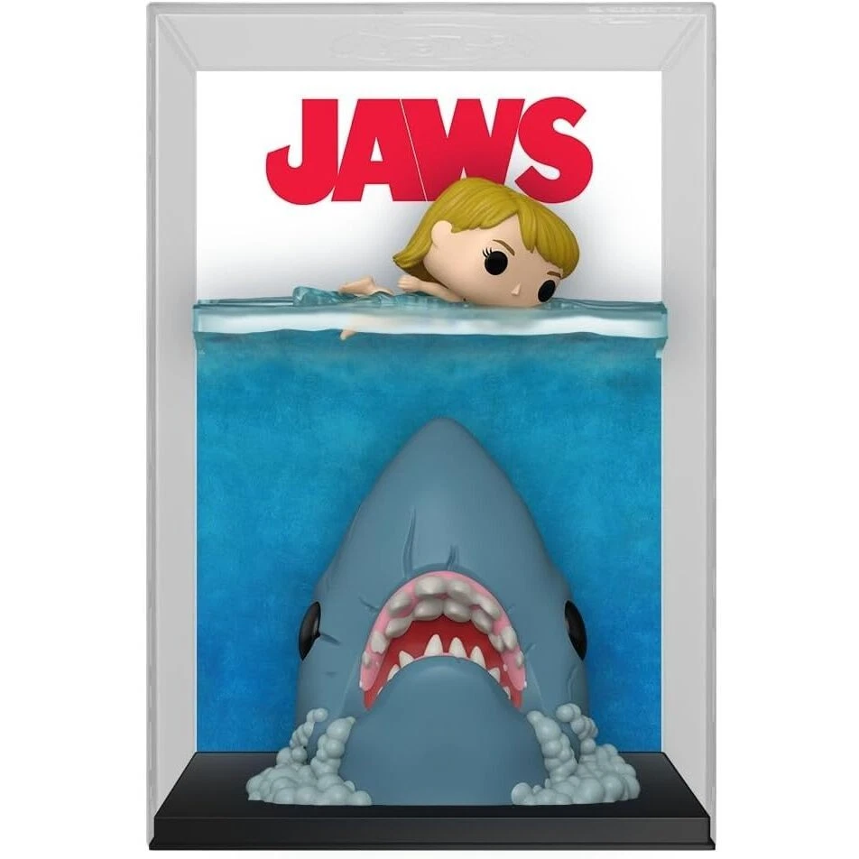 Funko Pop! VHS Covers Jaws 50th Anniversary - Great White Shark Vinyl Figure #21 - Image 2 of 2