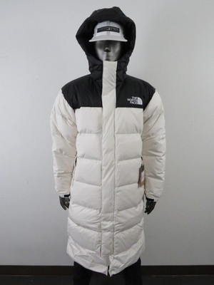 Mens The North Face Nuptse 700-Down Parka Insulated Winter Jacket - White Dune