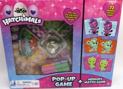 Spin Master Hatchimals Pop-Up Memory Match Game.