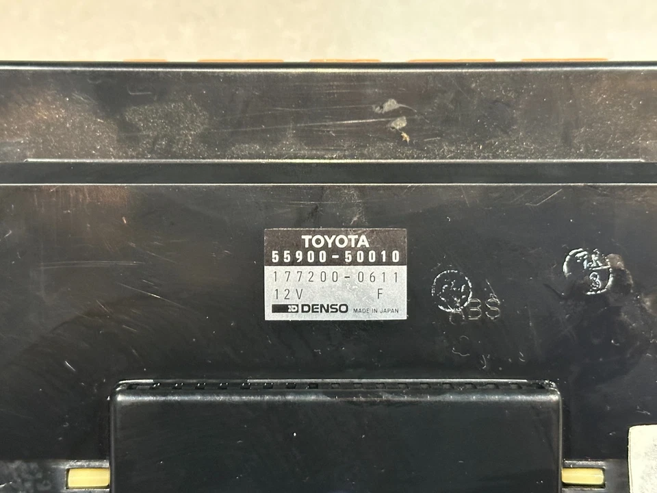 1990 1991 1992 Lexus LS400 Climate Control / HVAC 55900-50010 - Image 3 of 3