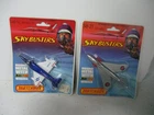 Matchbox Lesney Skybusters SB12 Skyhawk A4 & SB21 Lightning, blistercards