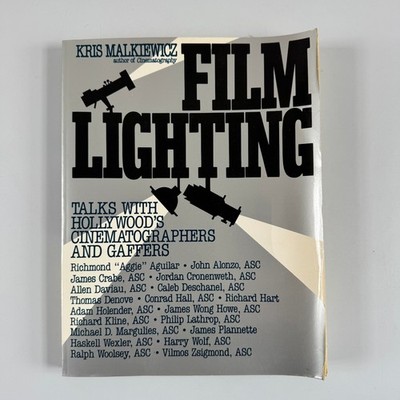 Film Lighting Kris Malkiewicz 1986 First Edition Cinematography Prentice Hall