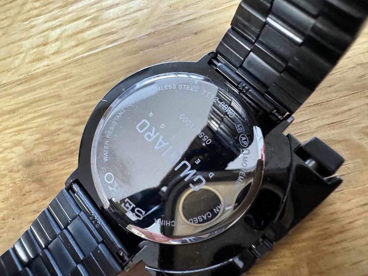 Rare Limited Seiko Giugiaro Alien SEIKO SCED051 White