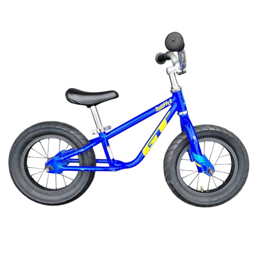Rare! GT Bmx Shuffle 12 inch Kids Training Balance Blue Push Bike